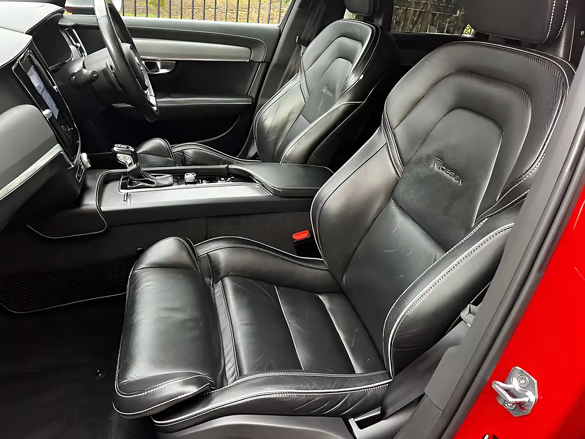 Used 2018 Volvo V90 R-Design Pro Passion Red - Interior and Exterior details 13