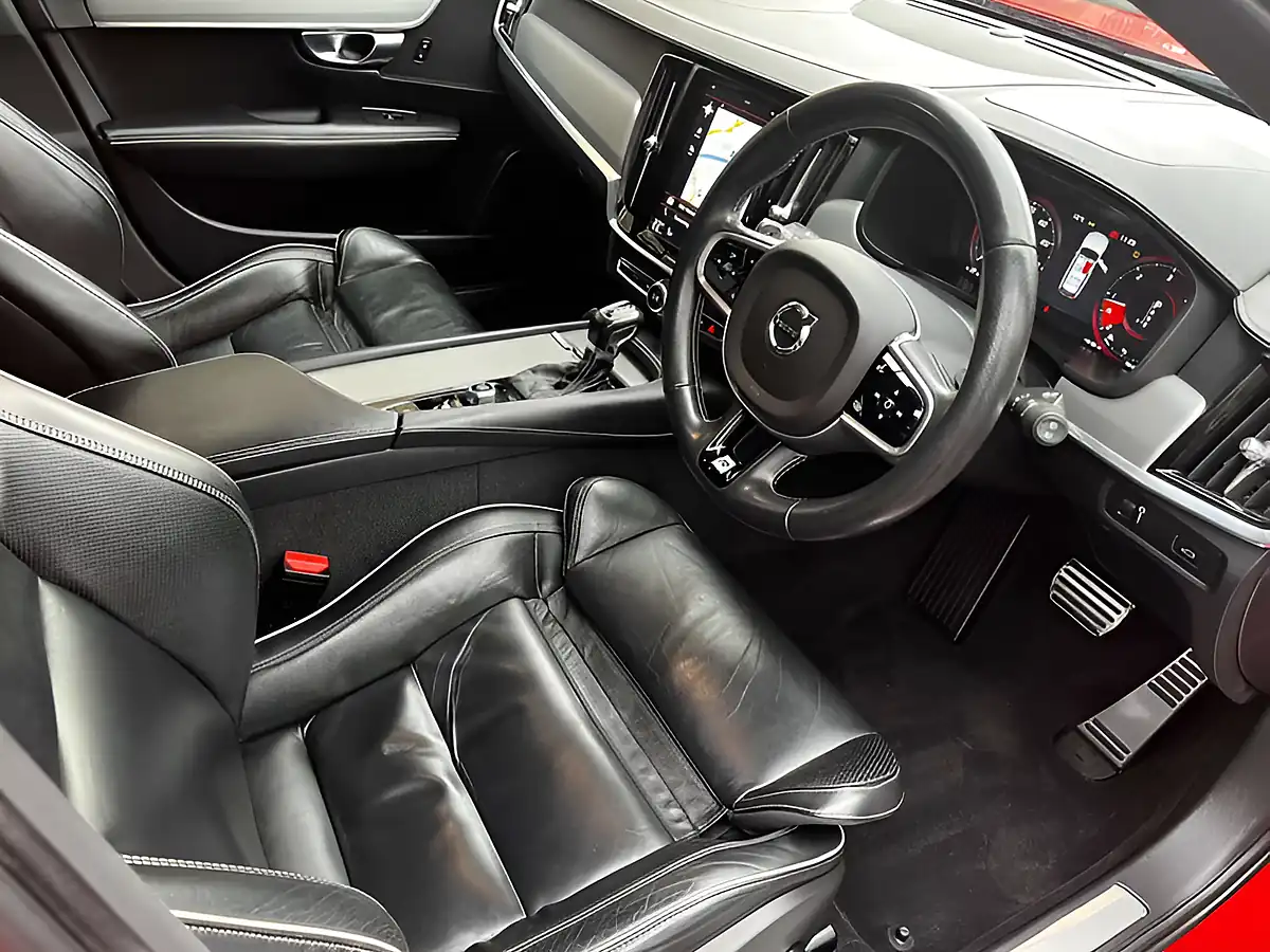 Used 2018 Volvo V90 R-Design Pro Passion Red - Interior and Exterior details 15