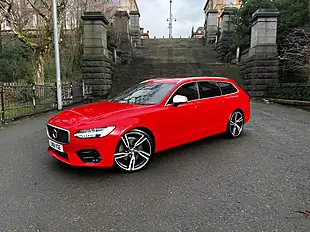Used 2018 Volvo V90 R-Design Pro Passion Red - Interior and Exterior details 19