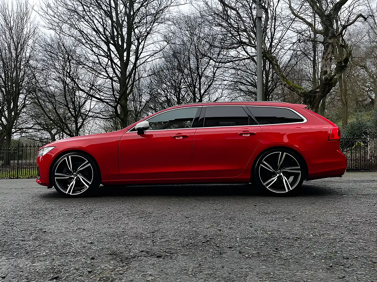 Used 2018 Volvo V90 R-Design Pro Passion Red - Interior and Exterior details 2
