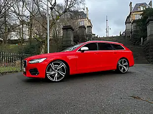 Used 2018 Volvo V90 R-Design Pro Passion Red - Interior and Exterior details 20