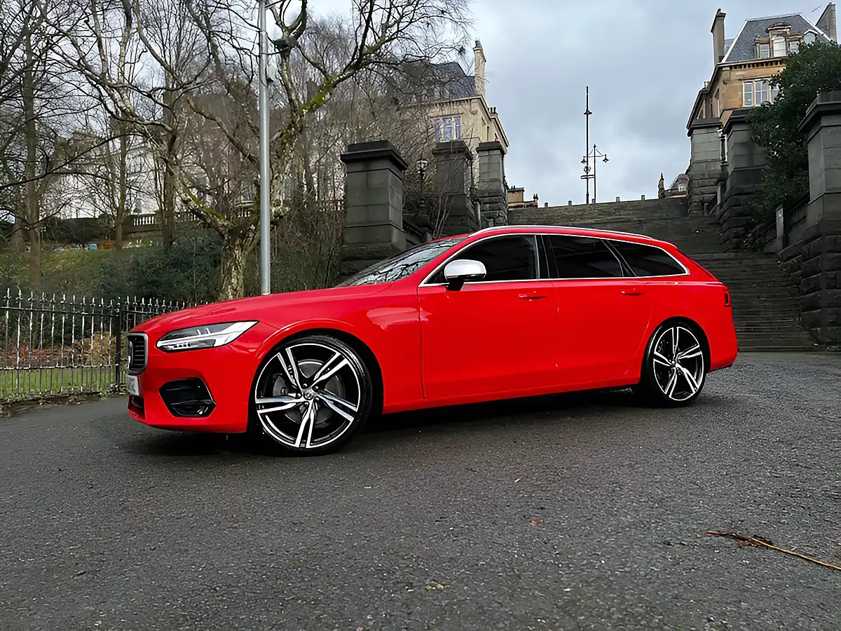 Used 2018 Volvo V90 R-Design Pro Passion Red - Interior and Exterior details 20