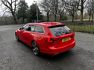 Used 2018 Volvo V90 R-Design Pro Passion Red - Interior and Exterior details 3