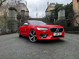 Used 2018 Volvo V90 R-Design Pro Passion Red - Interior and Exterior details 5