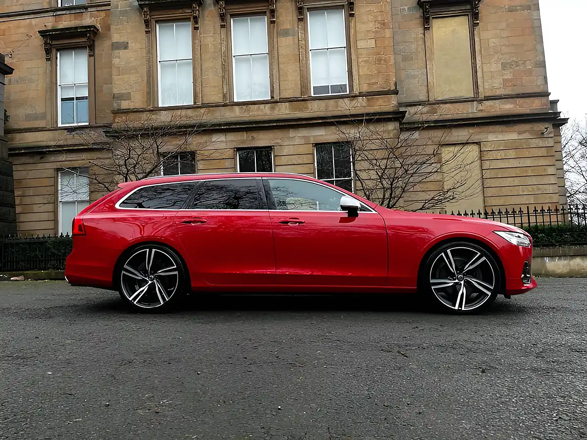 Used 2018 Volvo V90 R-Design Pro Passion Red - Interior and Exterior details 6