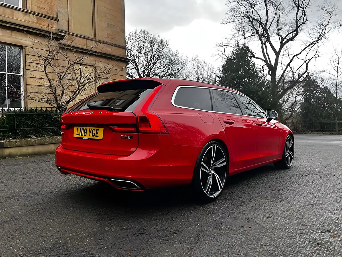 Used 2018 Volvo V90 R-Design Pro Passion Red - Interior and Exterior details 7