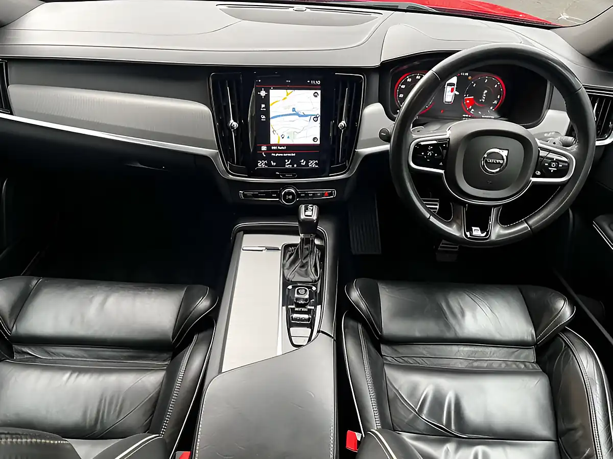 Used 2018 Volvo V90 R-Design Pro Passion Red - Interior and Exterior details 8
