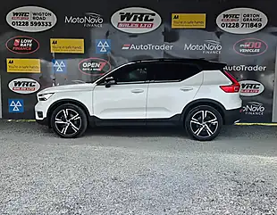 Used 2018 Volvo XC40 First Edition Crystal White - Interior and Exterior details 2
