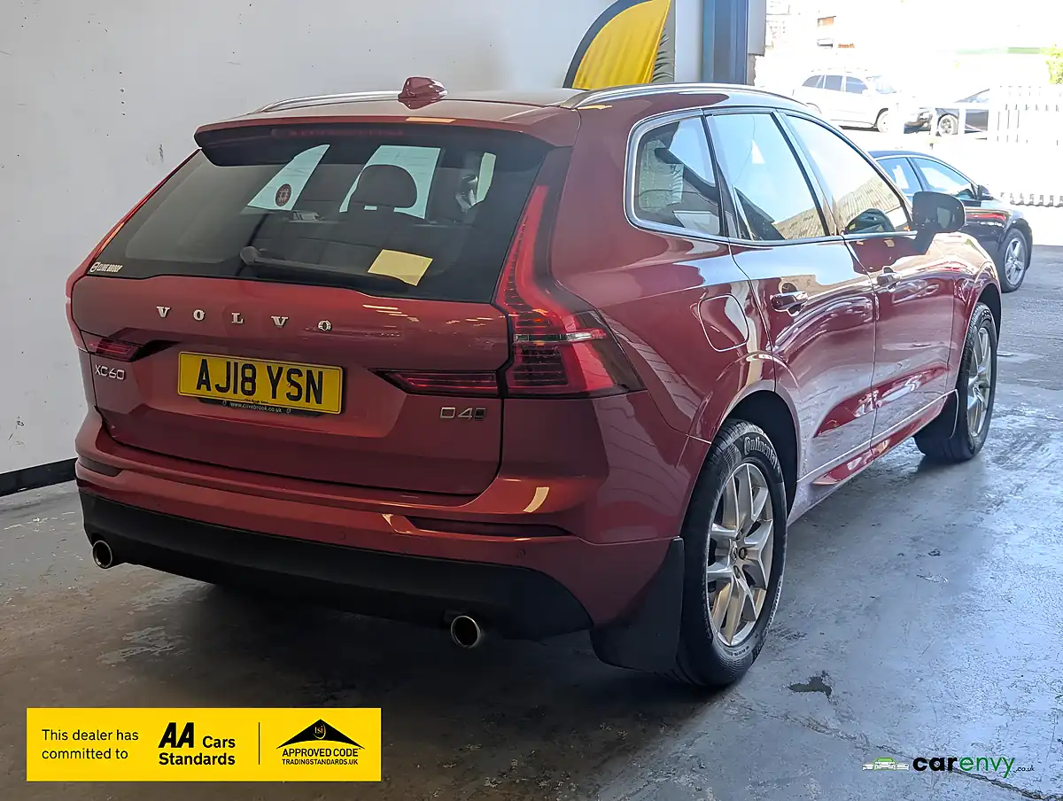 Used 2018 Volvo XC60 Momentum Fusion Red - Interior and Exterior details 11