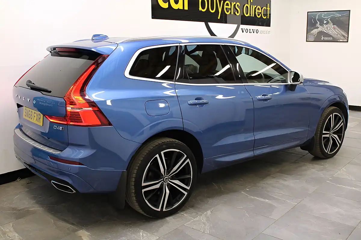 Used 2018 Volvo XC60 R-Design Blue - Interior and Exterior details 4
