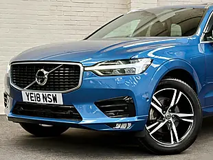 Used 2018 Volvo XC60 R-Design Blue - Interior and Exterior details 4
