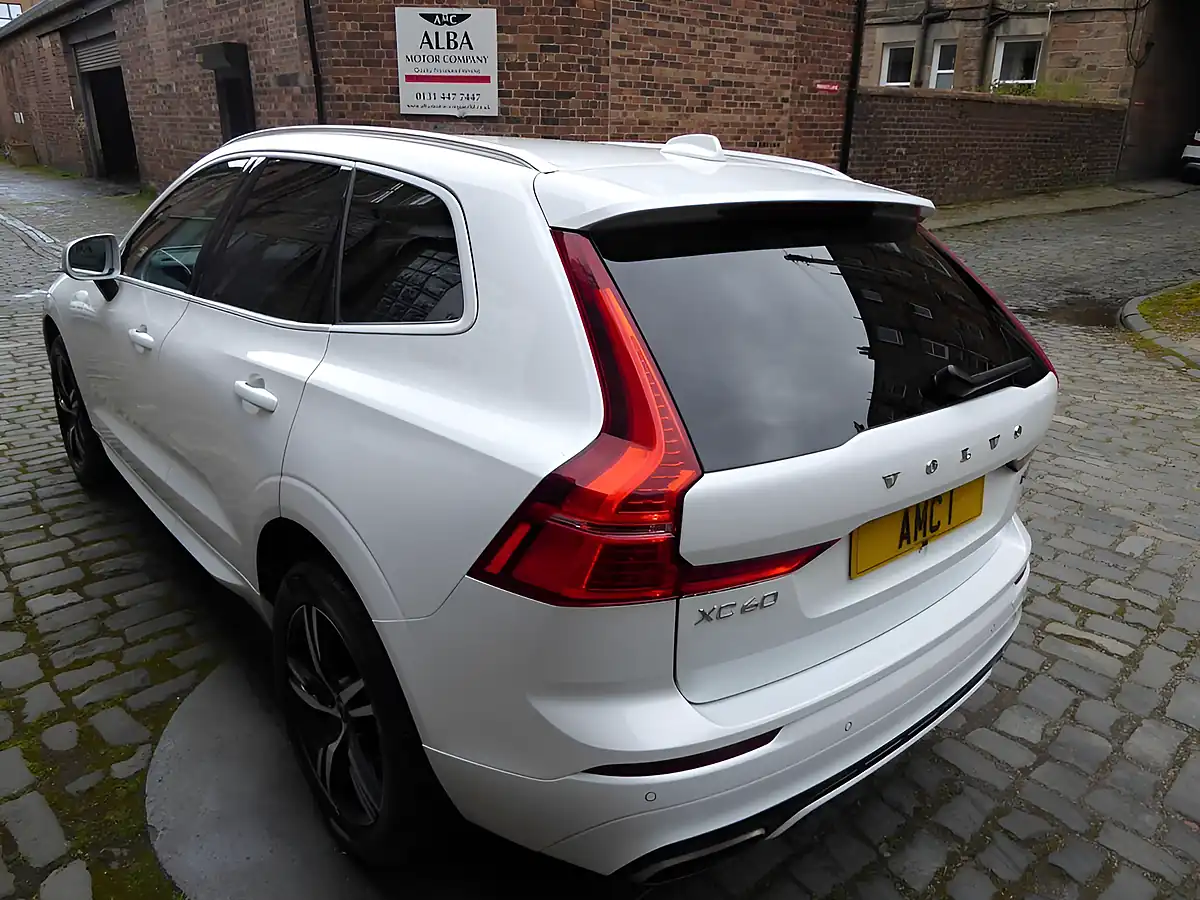 Used 2018 Volvo XC60 R-Design Crystal White Metallic - Interior and Exterior details 4