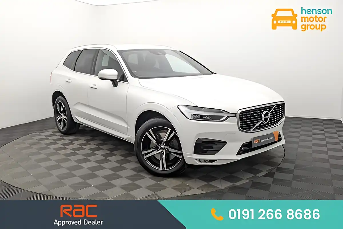 Used 2018 Volvo XC60 R-Design Ice White - Front View