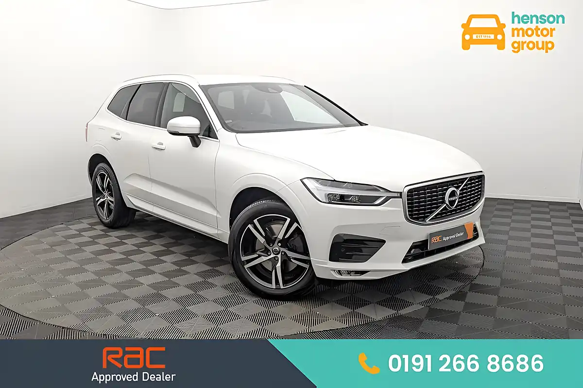 Used 2018 Volvo XC60 R-Design Ice White - Interior and Exterior details 2