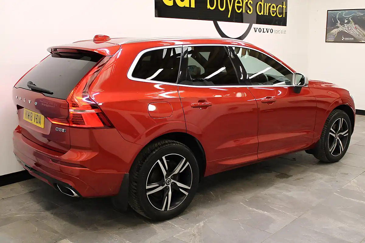 Used 2018 Volvo XC60 R-Design Red - Interior and Exterior details 4