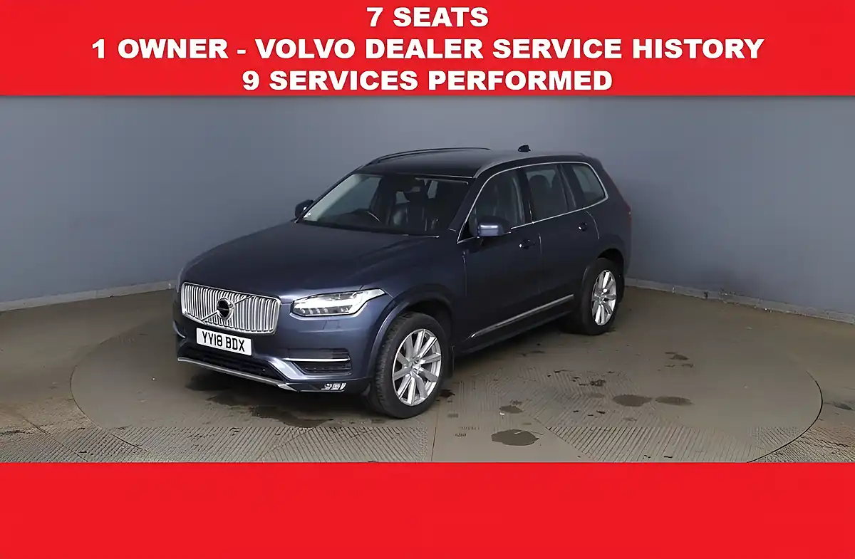 Used 2018 Volvo XC90 Inscription Denim Blue - Front View