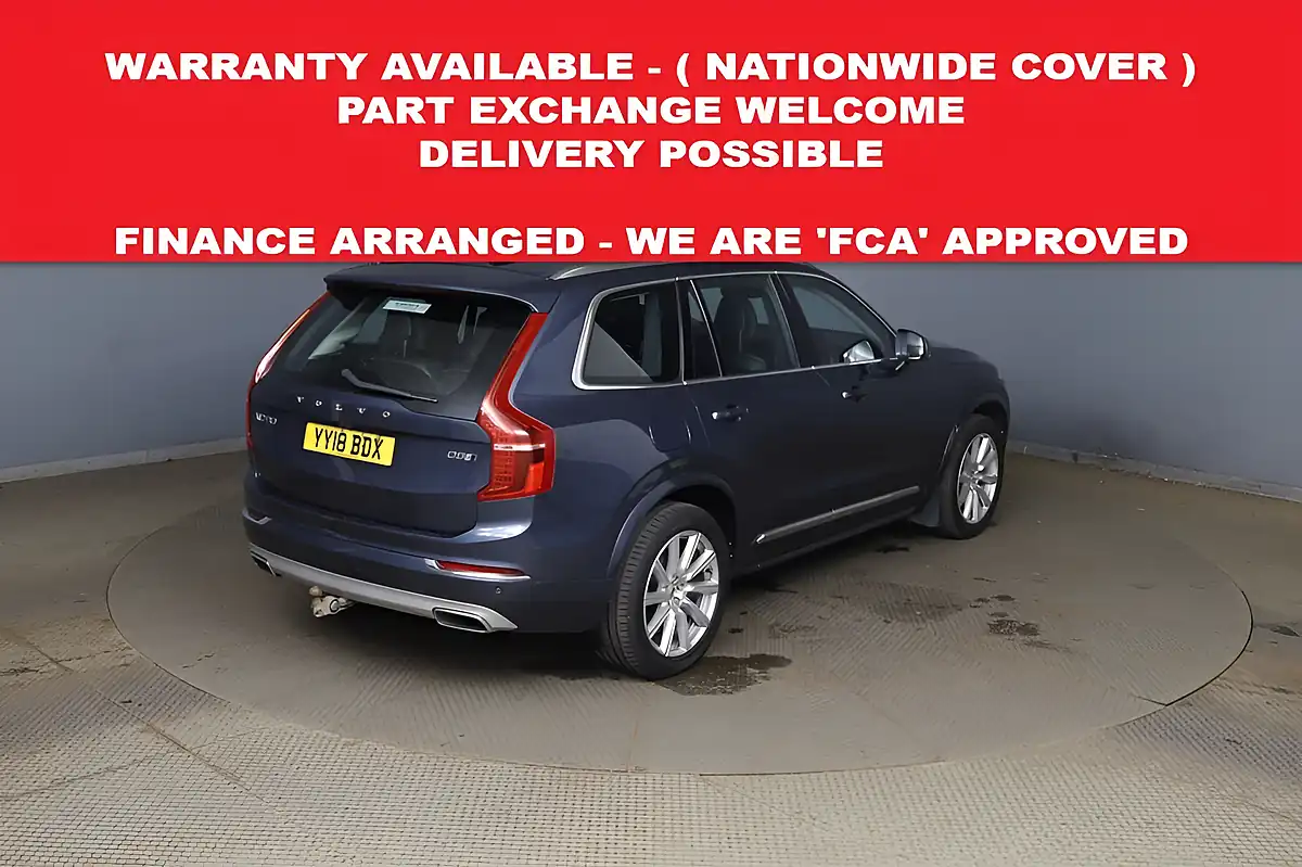 Used 2018 Volvo XC90 Inscription Denim Blue - Interior and Exterior details 2