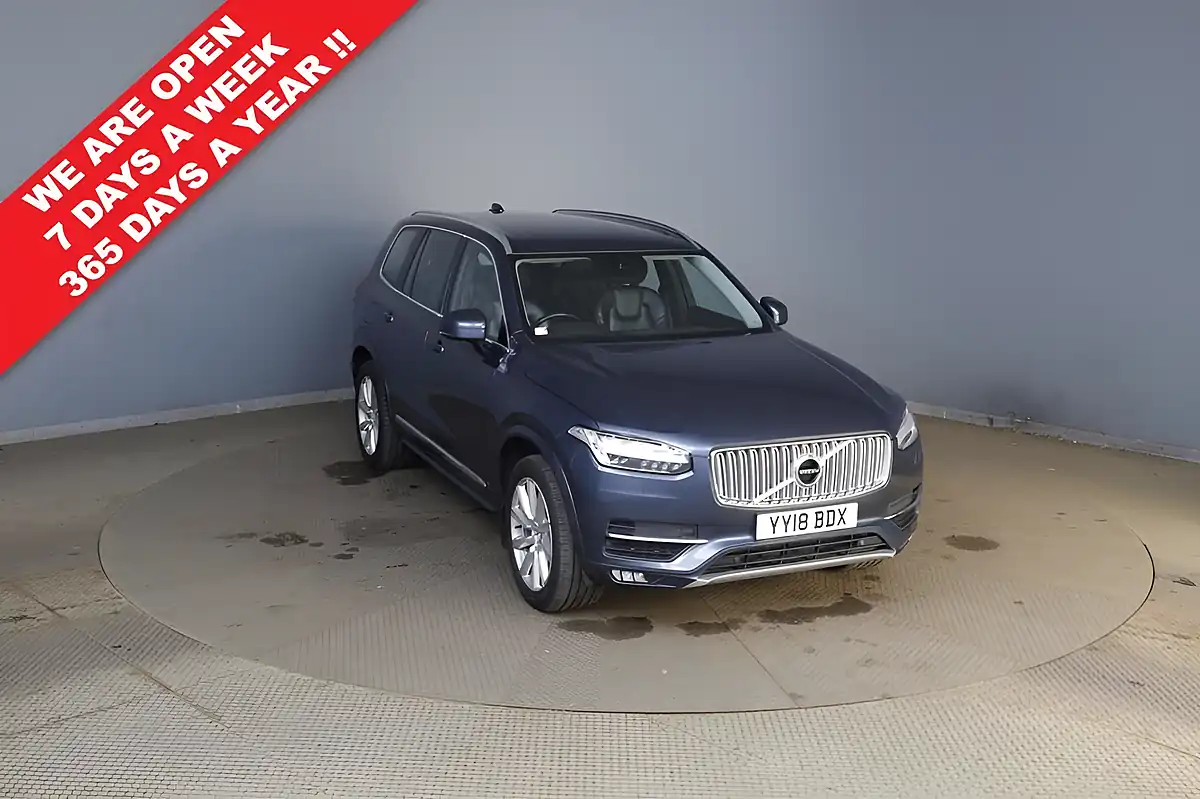 Used 2018 Volvo XC90 Inscription Denim Blue - Interior and Exterior details 3