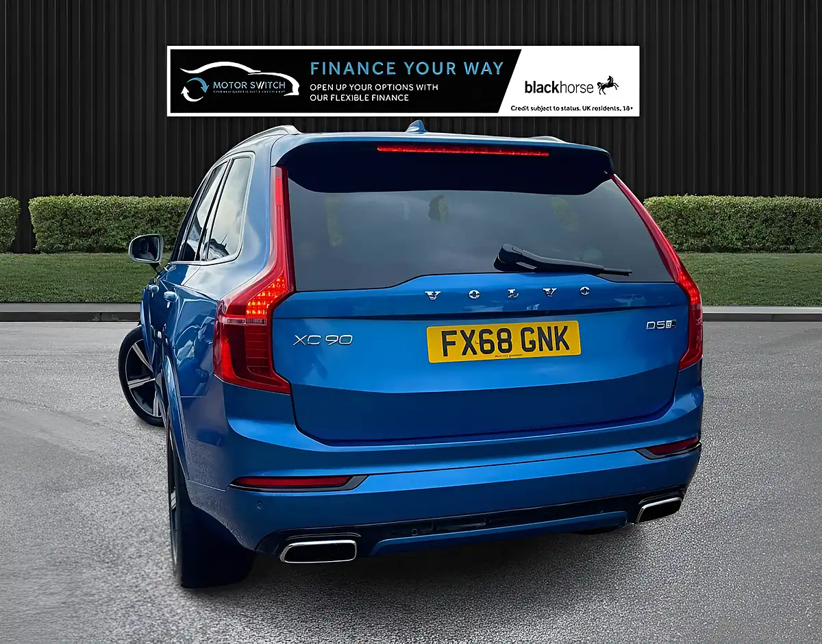 Used 2018 Volvo XC90 R-Design Blue - Interior and Exterior details 10