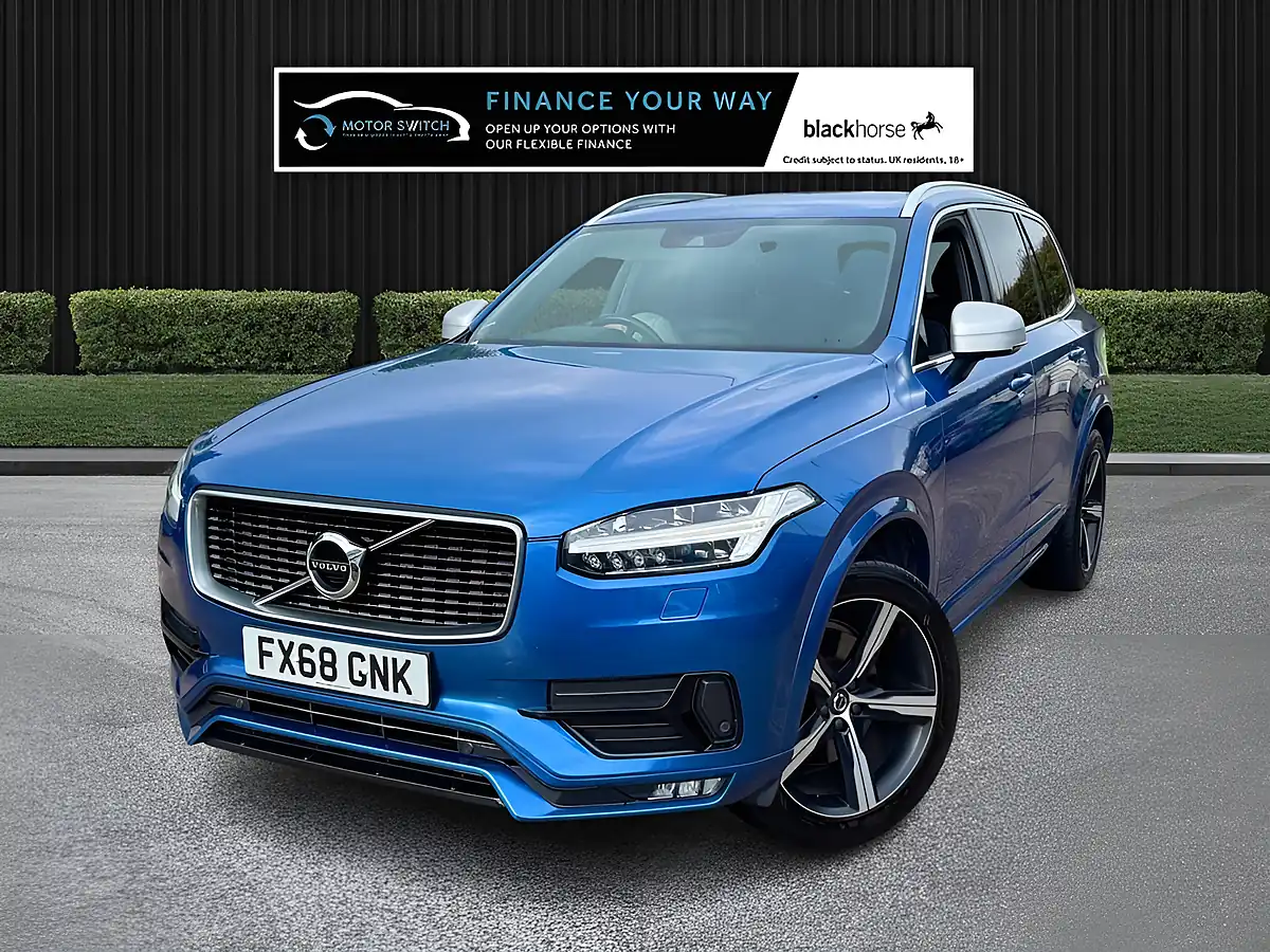 Used 2018 Volvo XC90 R-Design Blue - Interior and Exterior details 3