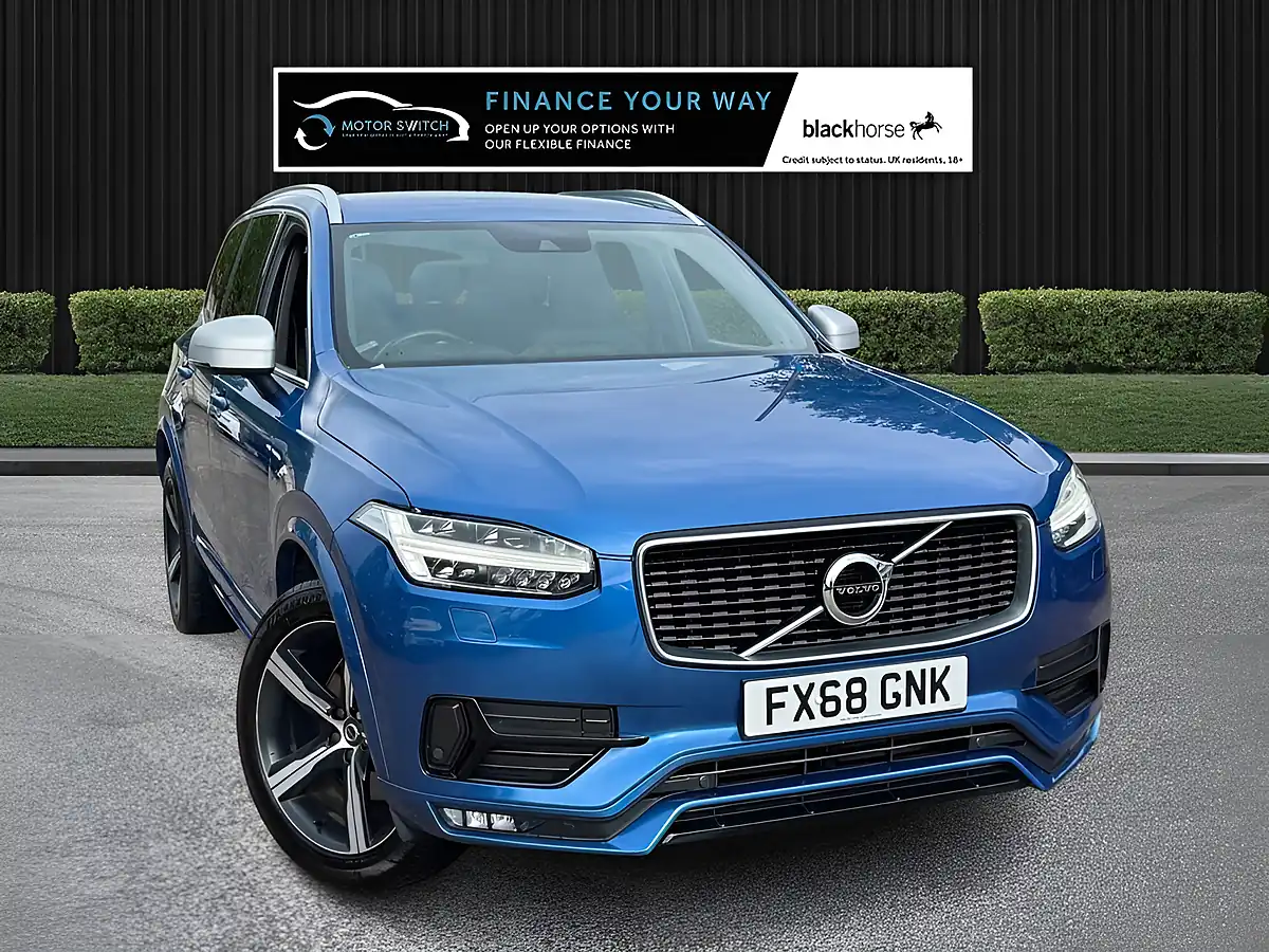 Used 2018 Volvo XC90 R-Design Blue - Interior and Exterior details 5