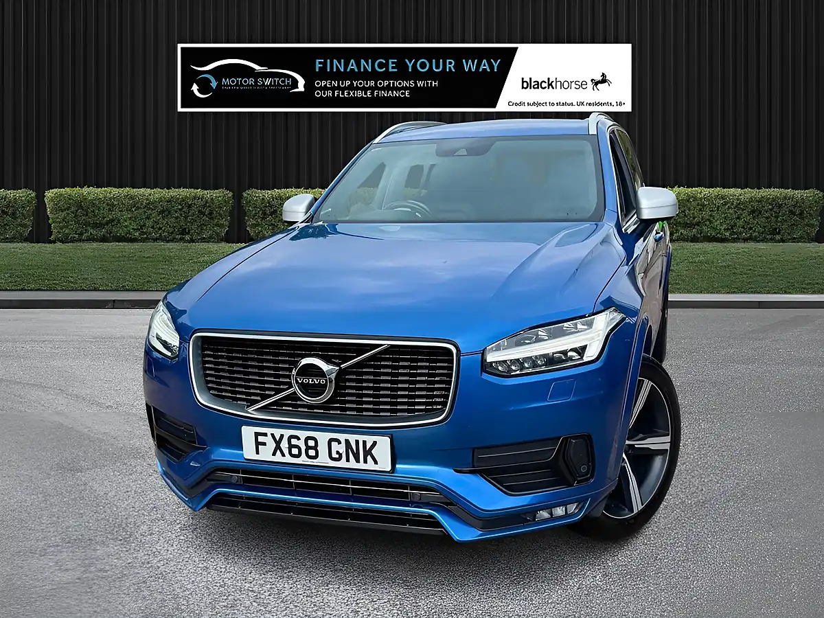 Used 2018 Volvo XC90 R-Design Blue - Interior and Exterior details 6