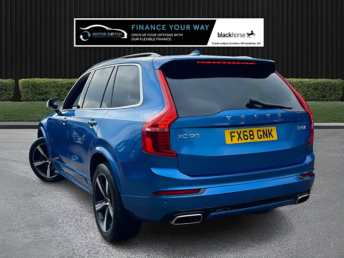 Used 2018 Volvo XC90 R-Design Blue - Interior and Exterior details 8