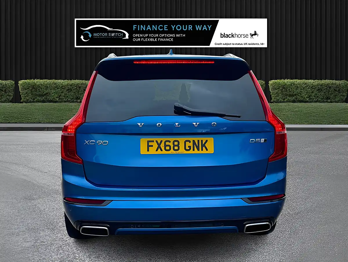 Used 2018 Volvo XC90 R-Design Blue - Interior and Exterior details 9