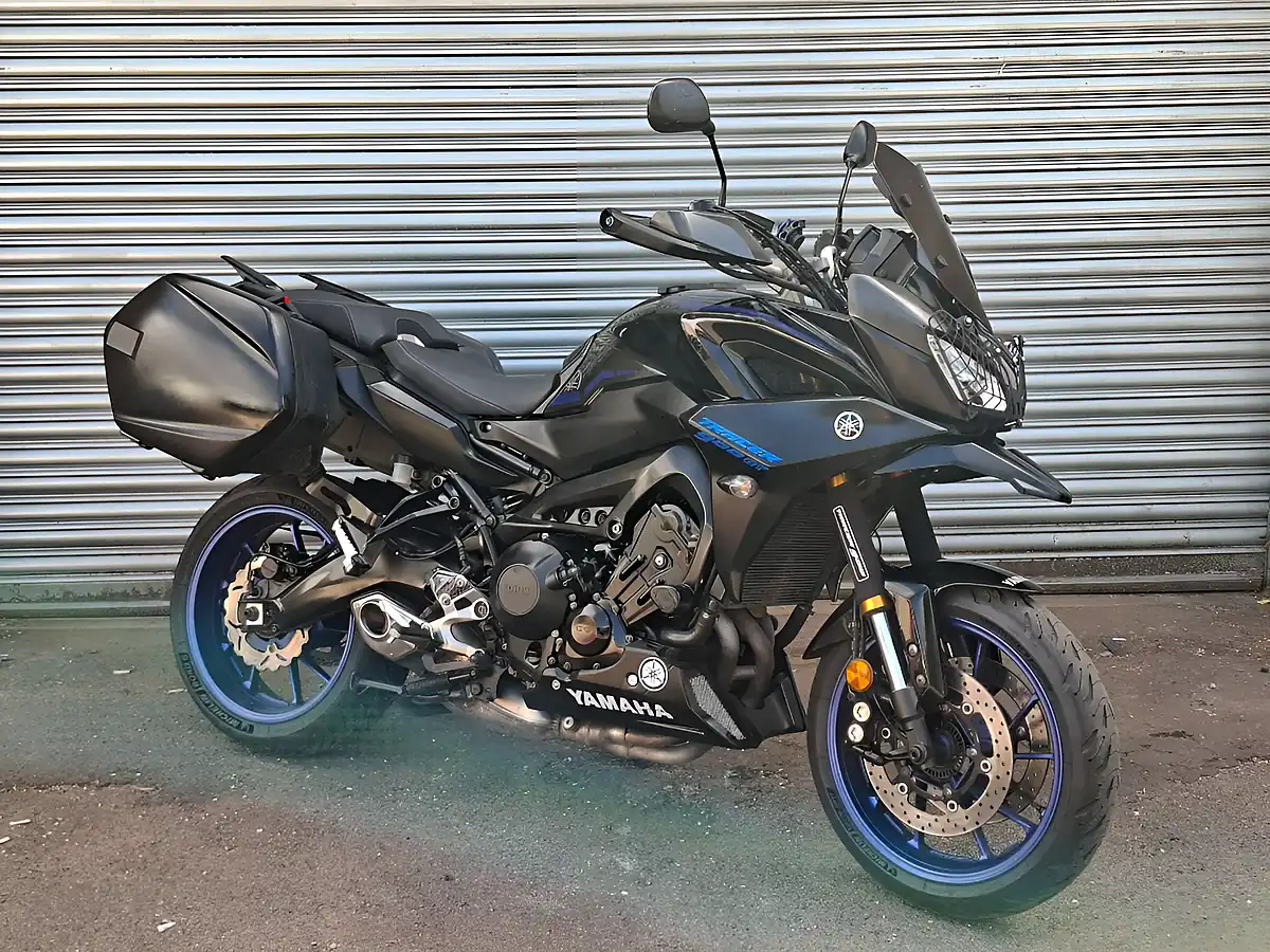 Used 2018 Yamaha Tracer 900 GT Black - Front View