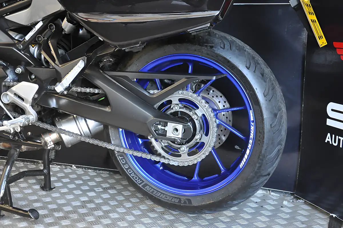 Used 2018 Yamaha Tracer 900 GT Black - Interior and Exterior details 9
