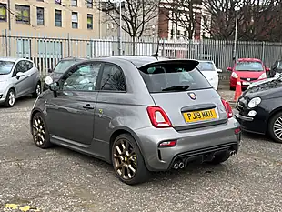 Used 2019 Abarth 595 Competizione 70th Grey - Interior and Exterior details 5