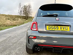 Used 2019 Abarth 595 Competizione 70th Grey - Interior and Exterior details 11