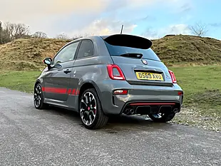 Used 2019 Abarth 595 Competizione 70th Grey - Interior and Exterior details 12