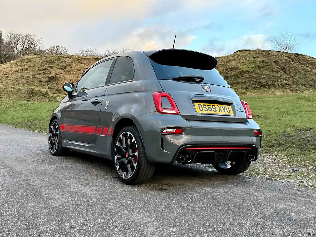 Used 2019 Abarth 595 Competizione 70th Grey - Interior and Exterior details 12