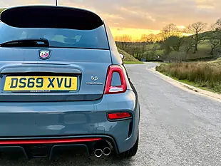Used 2019 Abarth 595 Competizione 70th Grey - Interior and Exterior details 14