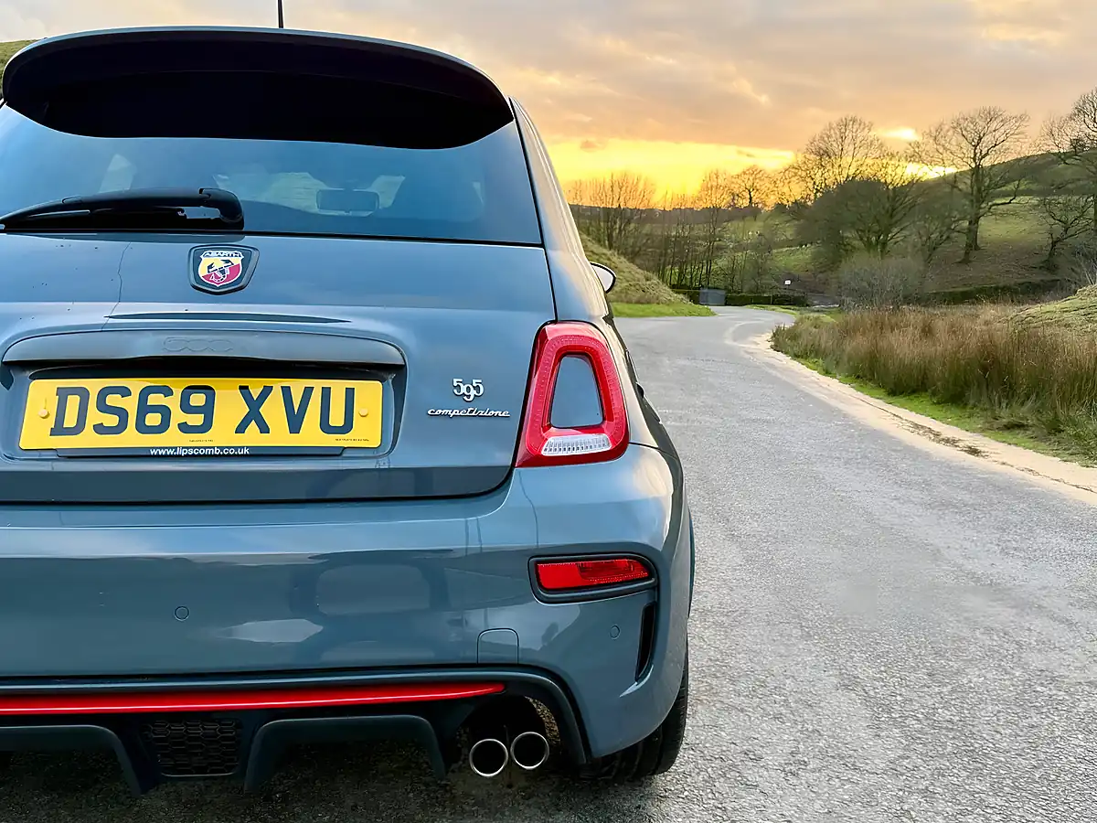 Used 2019 Abarth 595 Competizione 70th Grey - Interior and Exterior details 14