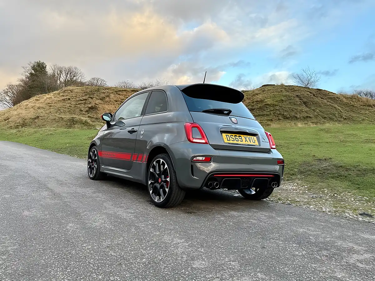 Used 2019 Abarth 595 Competizione 70th Grey - Interior and Exterior details 15