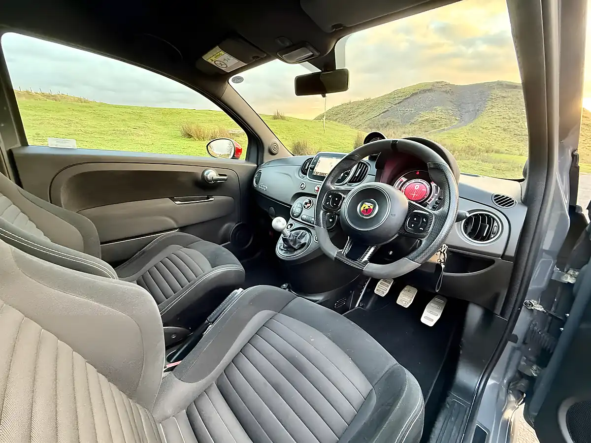 Used 2019 Abarth 595 Competizione 70th Grey - Interior and Exterior details 9