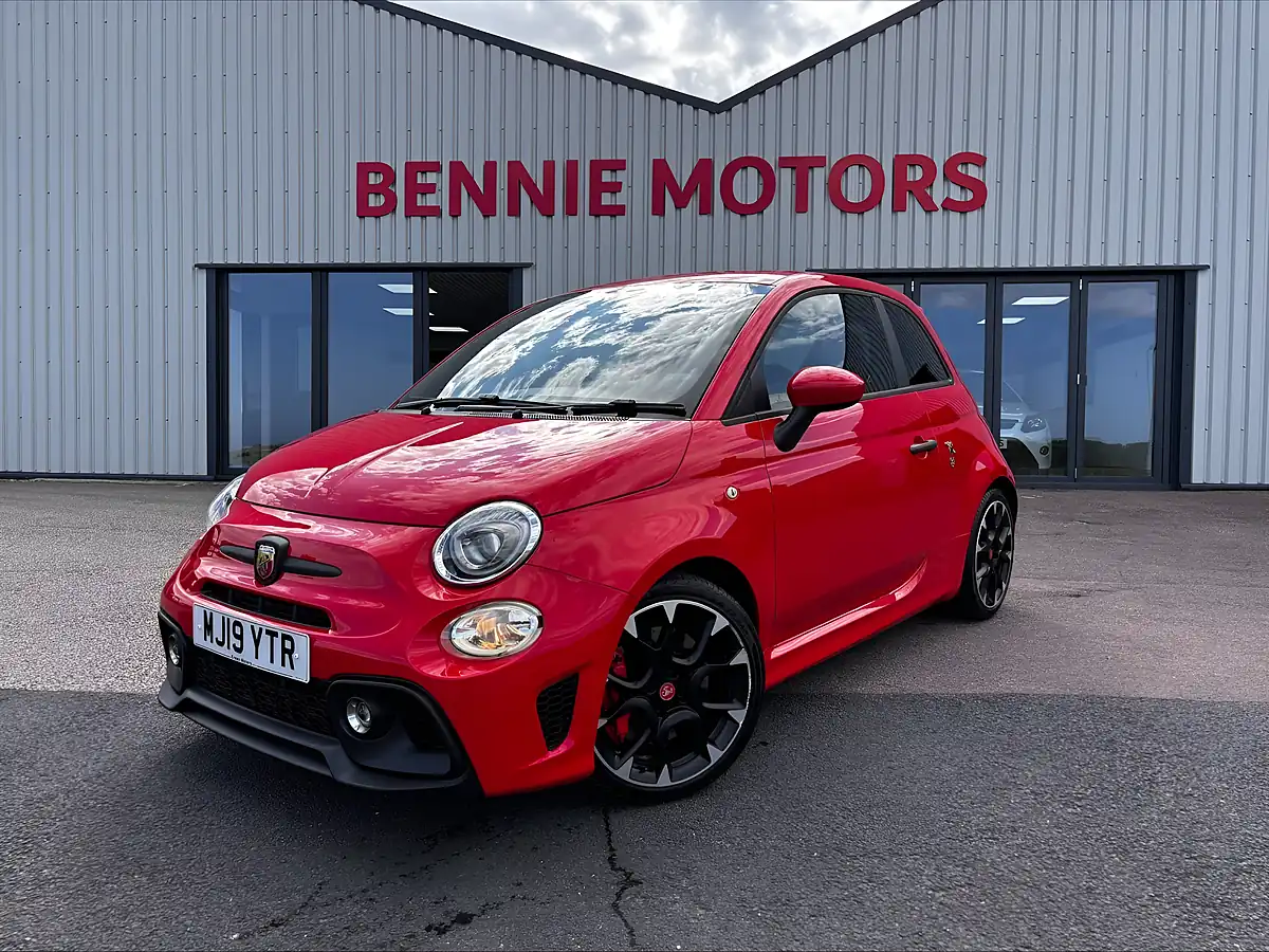 Used 2019 Abarth 595 Competizione Red - Front View