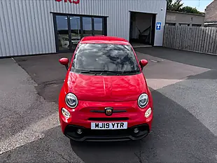 Used 2019 Abarth 595 Competizione Red - Interior and Exterior details 10