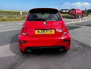 Used 2019 Abarth 595 Competizione Red - Interior and Exterior details 12