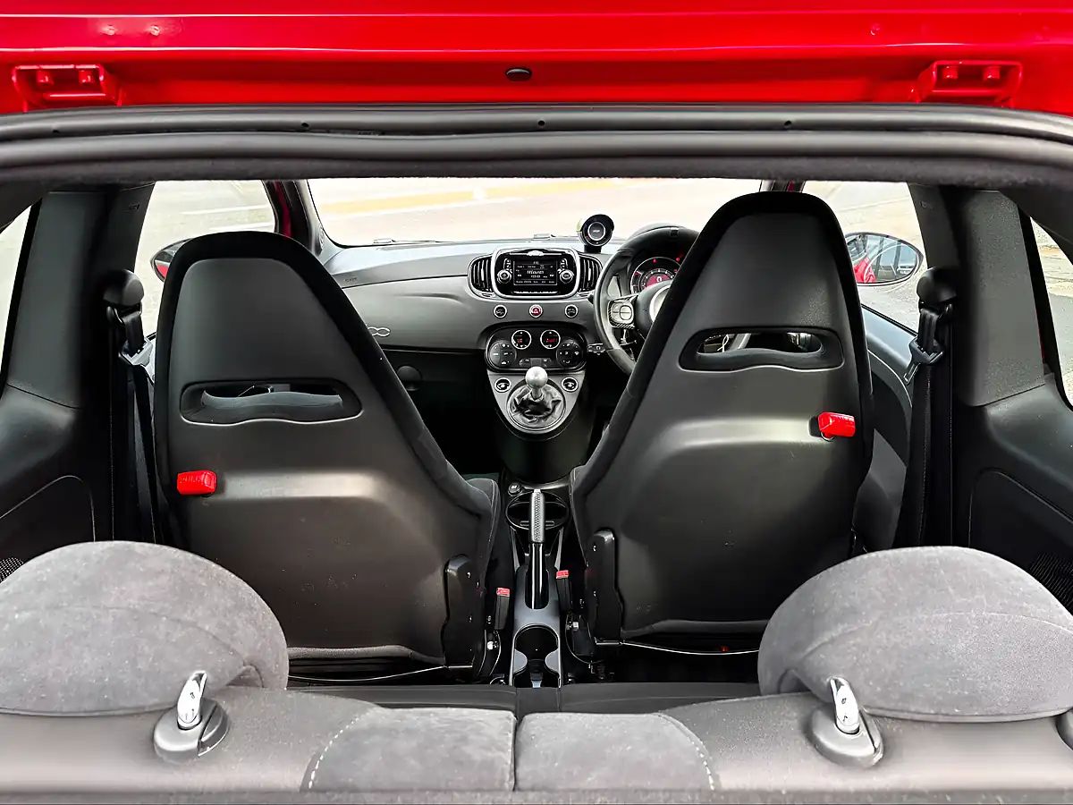 Used 2019 Abarth 595 Competizione Red - Interior and Exterior details 15