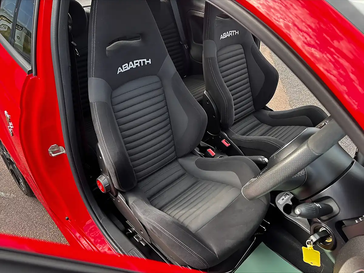 Used 2019 Abarth 595 Competizione Red - Interior and Exterior details 16