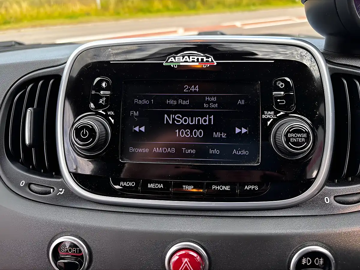 Used 2019 Abarth 595 Competizione Red - Interior and Exterior details 18
