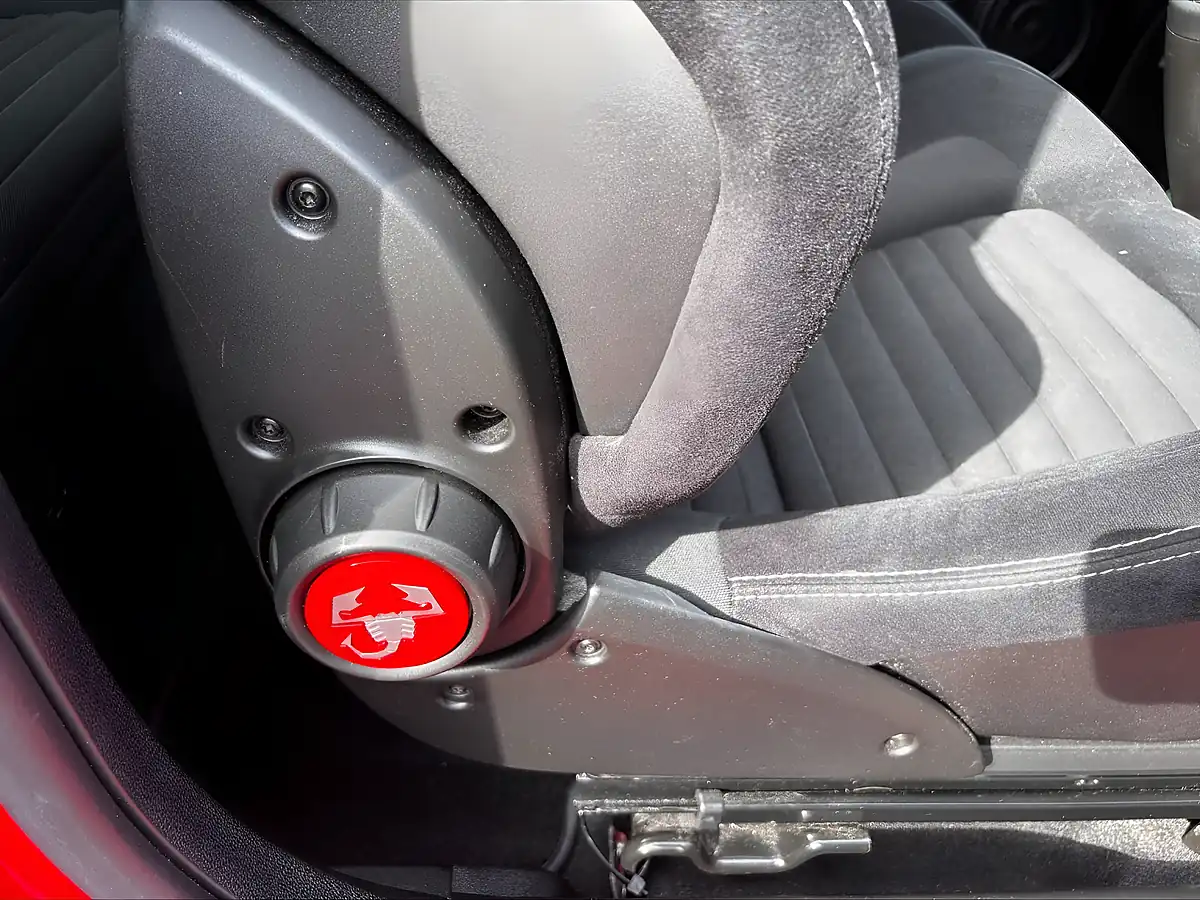 Used 2019 Abarth 595 Competizione Red - Interior and Exterior details 19