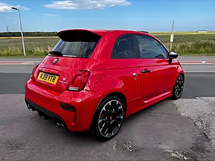 Used 2019 Abarth 595 Competizione Red - Interior and Exterior details 4