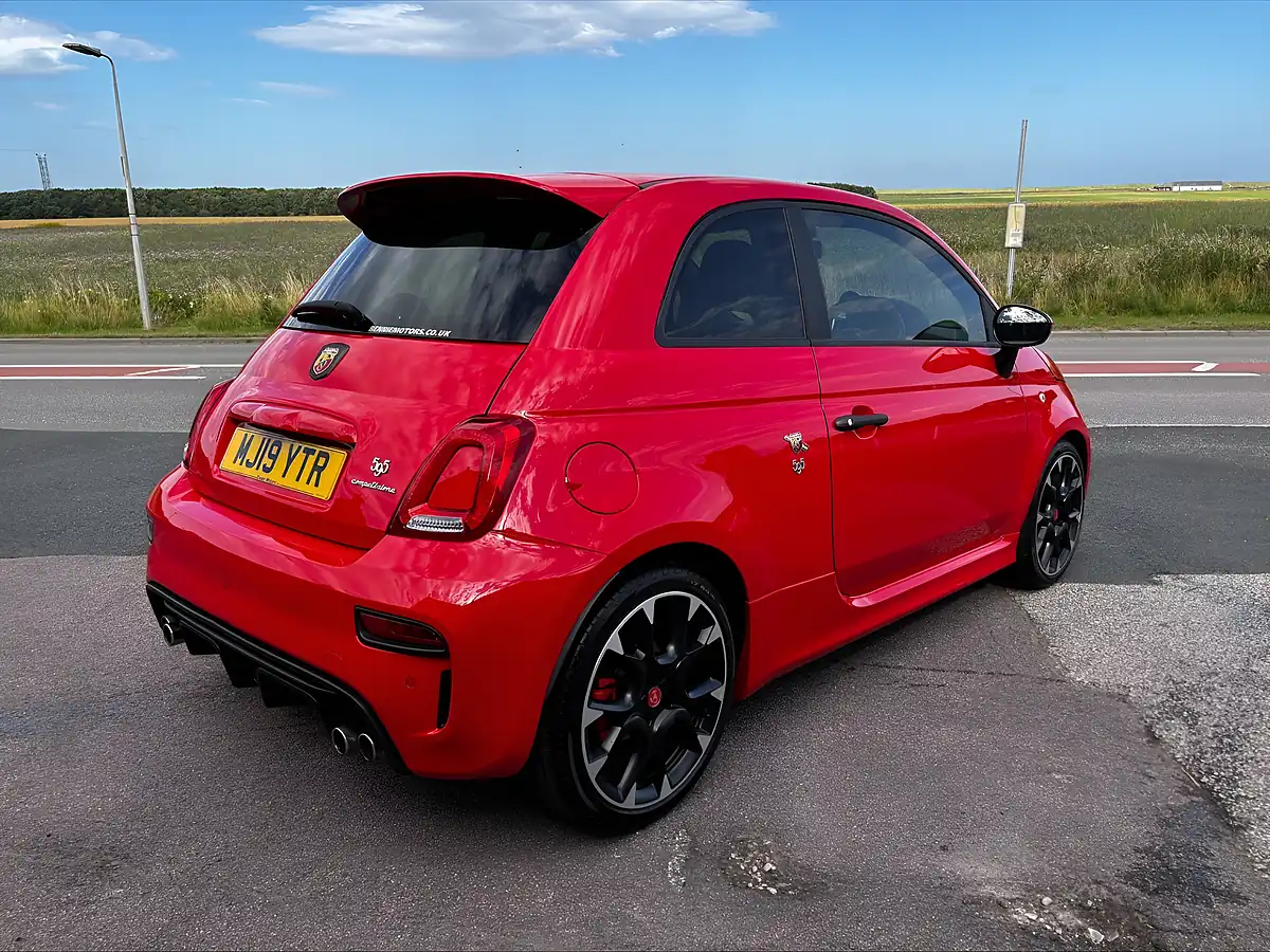 Used 2019 Abarth 595 Competizione Red - Interior and Exterior details 4