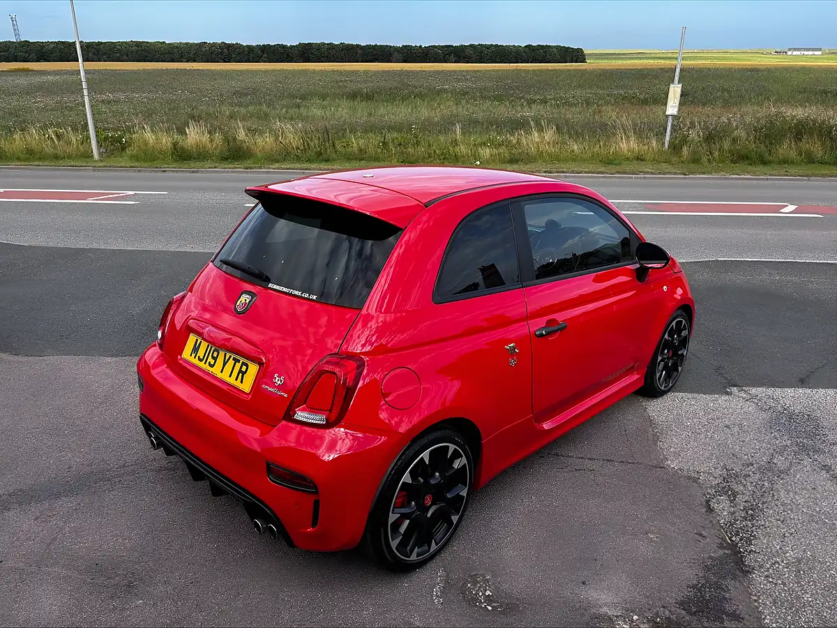 Used 2019 Abarth 595 Competizione Red - Interior and Exterior details 6