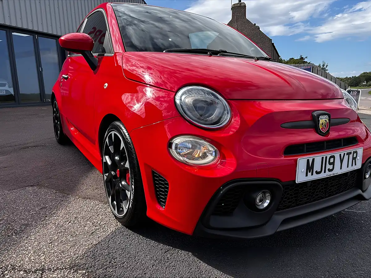 Used 2019 Abarth 595 Competizione Red - Interior and Exterior details 8