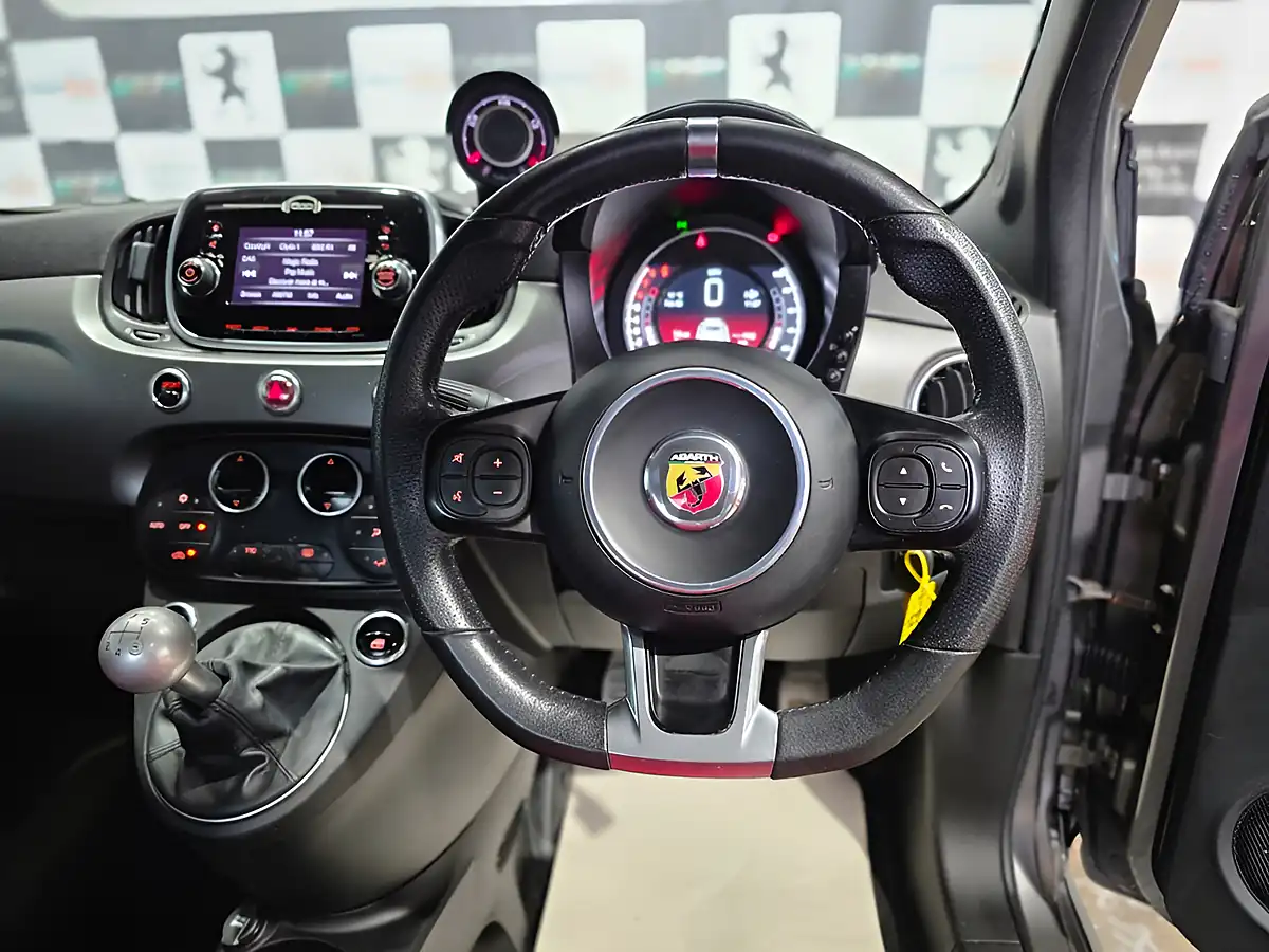 Used 2019 Abarth 595 Turismo 70th Record Grey - Interior and Exterior details 7